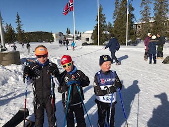 KM stafett fristil G 11-12